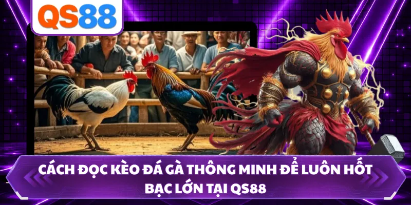 Cách Đọc Kèo Đá Gà Thông Minh Để Luôn Hốt Bạc Lớn Tại QS88